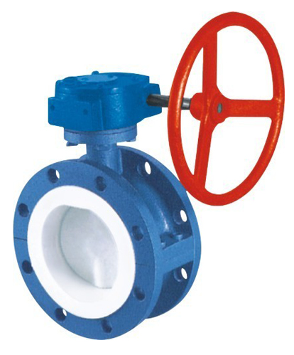 D341 fluorine Butterfly Valve