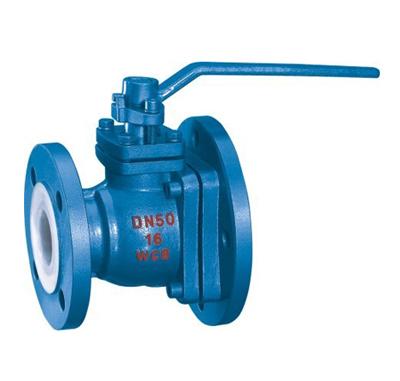 Fluorine discharge valve